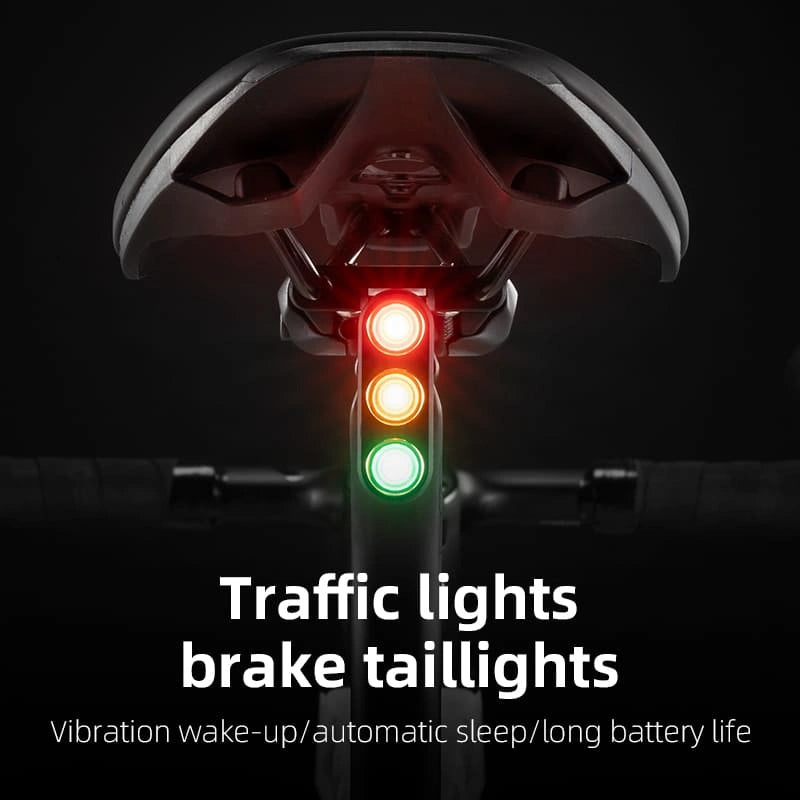 3-Color Brake Sensing Bike Tail Light