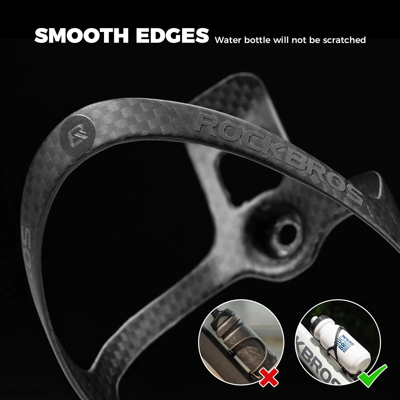 Ultralight Carbon Fiber Bottle Cage