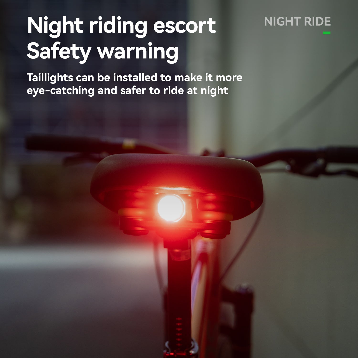 ROCKBROS comfort bike saddle seat with PU leather surface, shock-absorbing design, and ergonomic shape for daily commuting