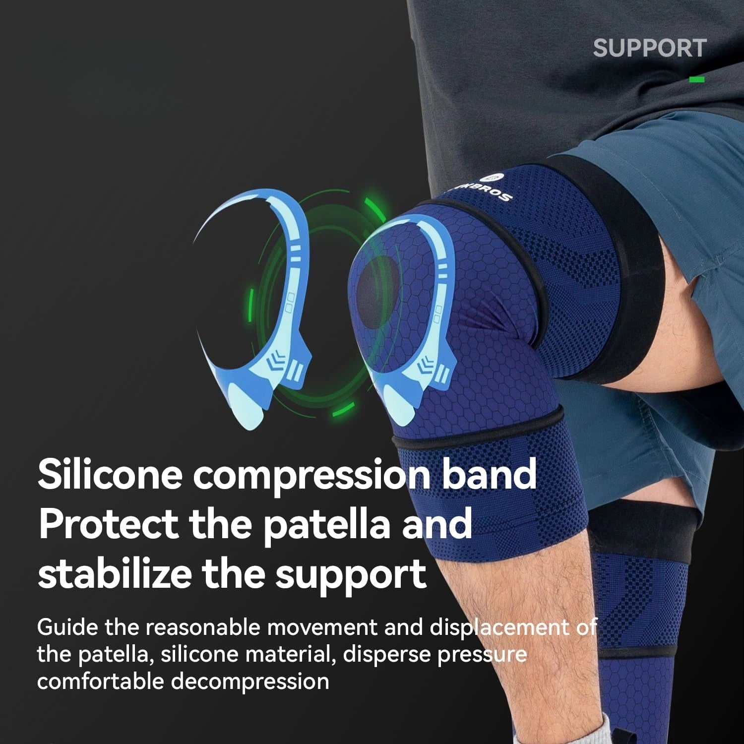 rockbros compression sun protection leg sleeves breathable uv protection anti-slip for cycling running