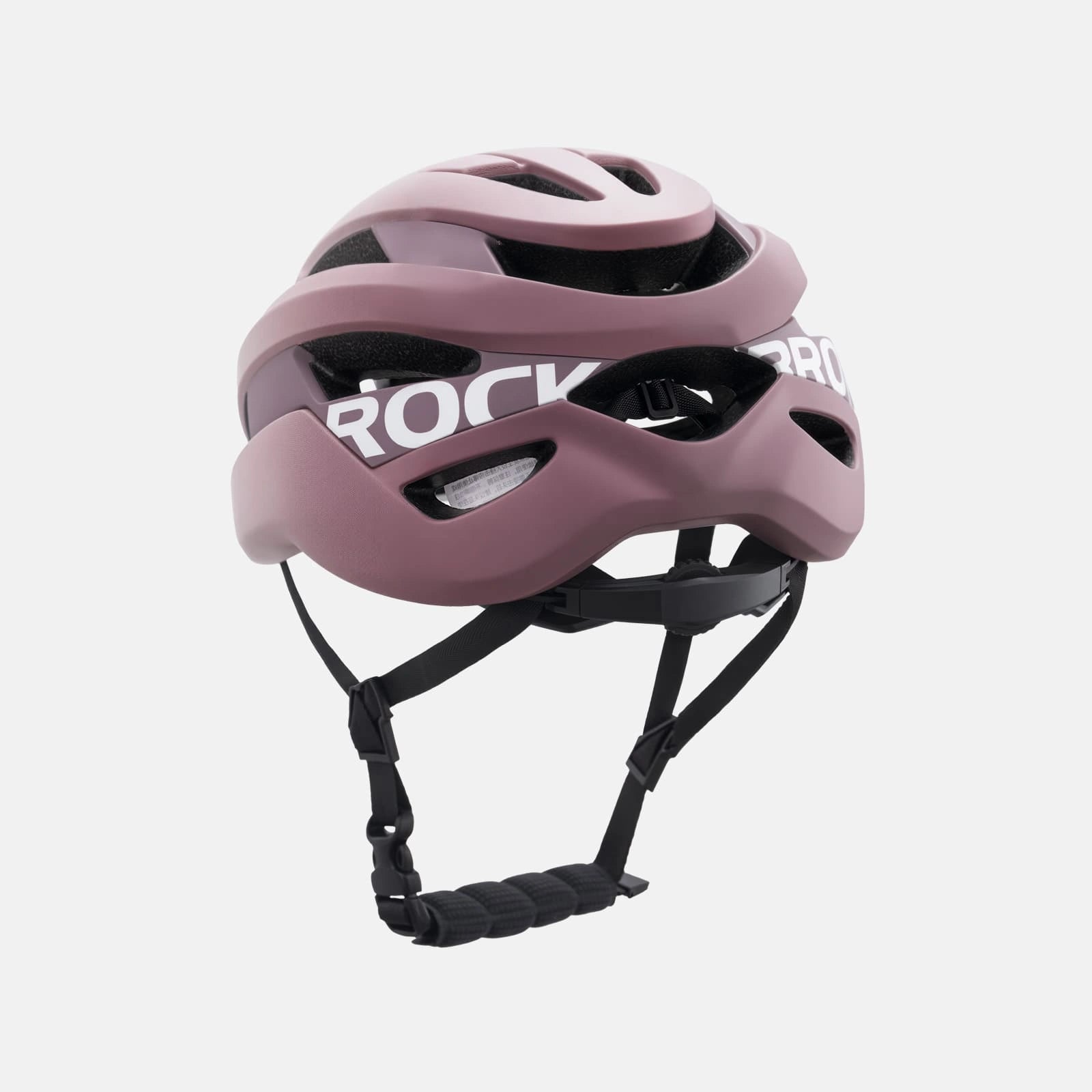 ROCKBROS cycling helmet with CPSC certification, ionic antibacterial liner, PC+EPS in-mold construction
#Color_White Pink Gradient