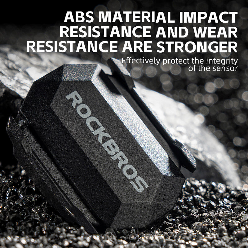 ROCKBROS bike sensor made with durable ABS material for impact resistance