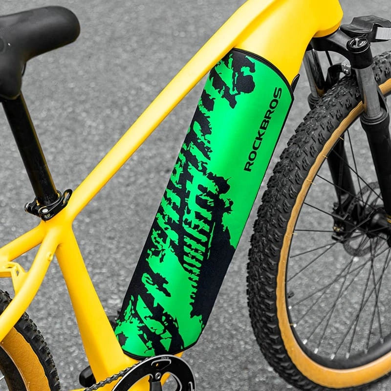 ROCKBROS E-Bike Battery Cover for Scratch Protection, Weather Resistance, and Easy Installation