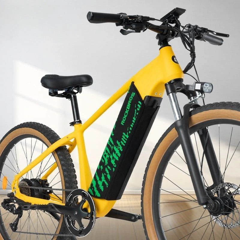ROCKBROS E-Bike Battery Cover for Scratch Protection, Weather Resistance, and Easy Installation