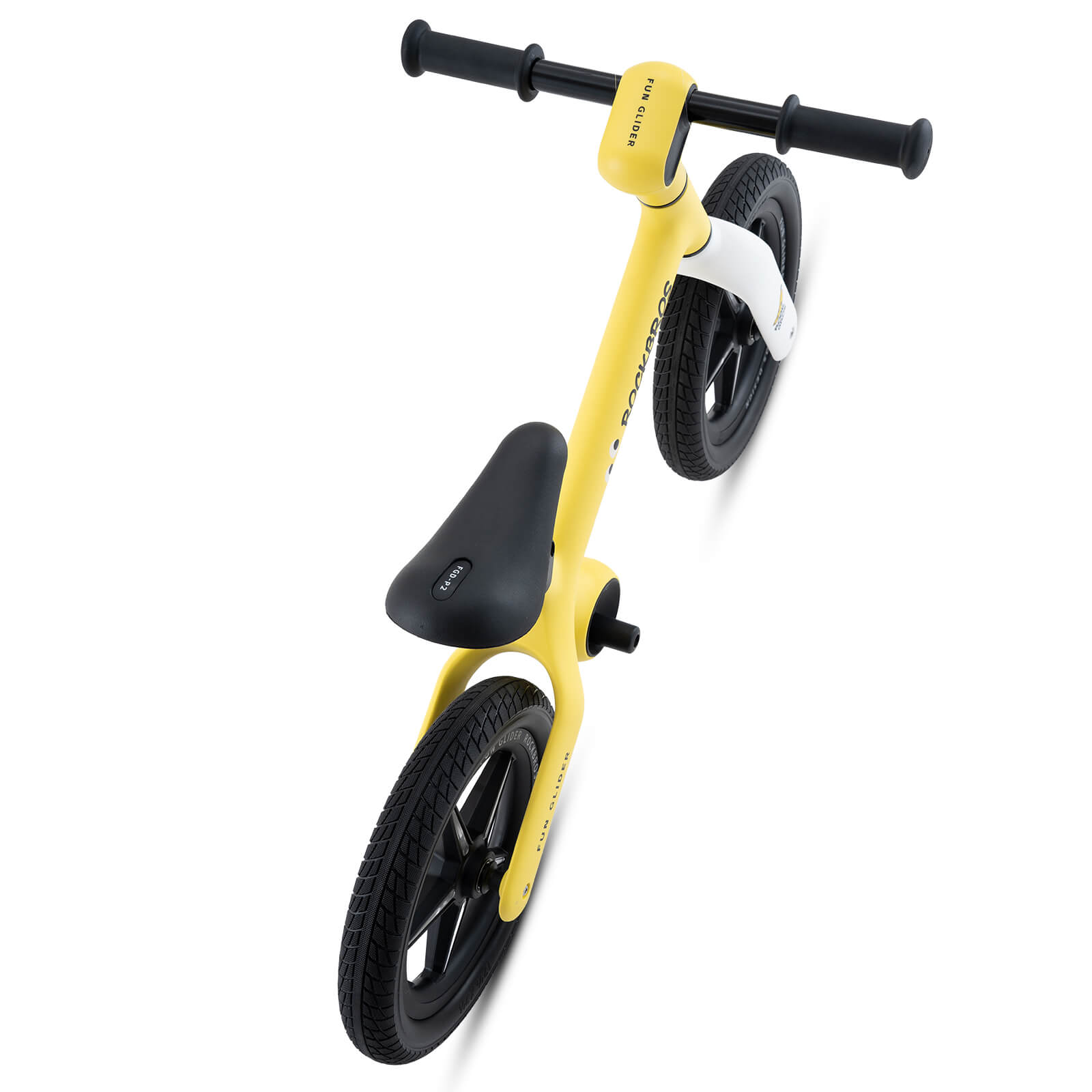 ROCKBROS FGD-P2 kids balance bike 12 inch in yellow color
#Color_Yellow