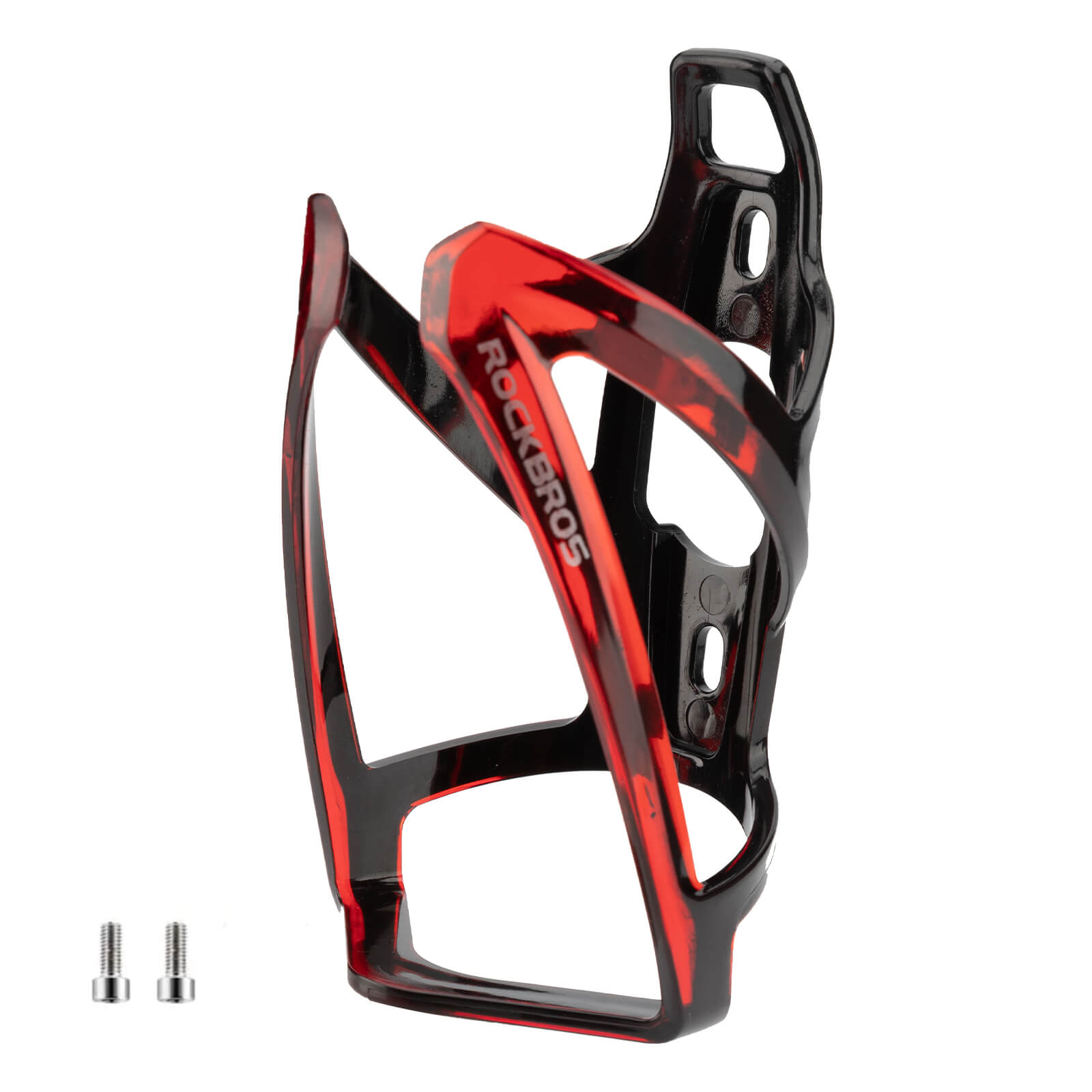 ROCKBROS FK-338 black and red water bottle cage, scratch-resistant and sturdy
#Color_Black Red