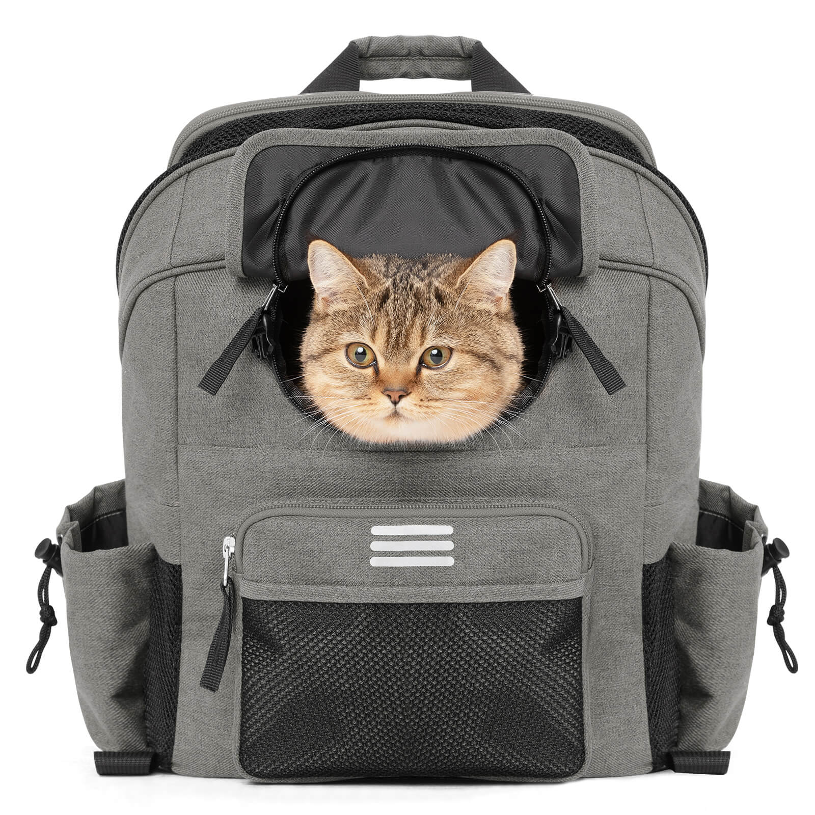 ROCKBROS Foldable Pet Handlebar Bike Bag for Brompton foldable bikes
#Color_Gray
