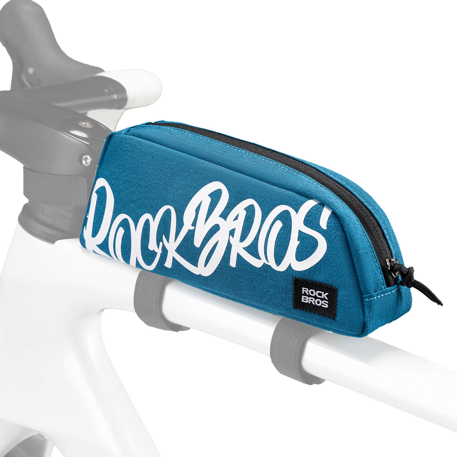 ROCKBROS G009 top tube bike frame bag for road and mountain bikes
#Color_Blue