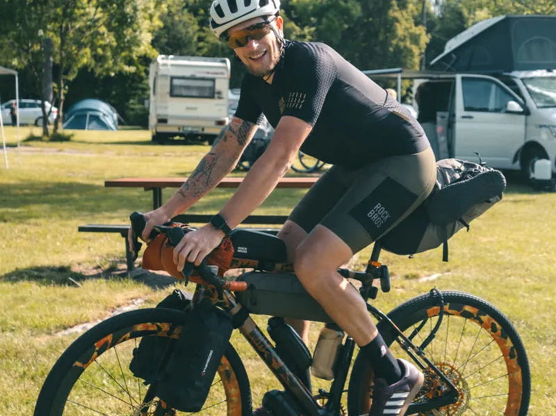 ROCKBROS gravel bike bags for bikepacking and adventure cycling