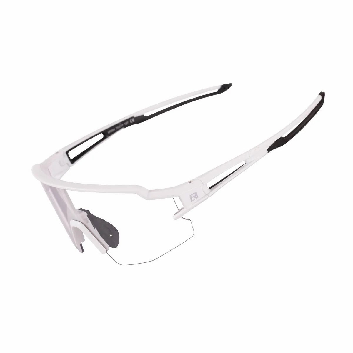ROCKBROS Half Frame Photochromic Cycling Sunglasses with UV protection for outdoor riding
#Color_White