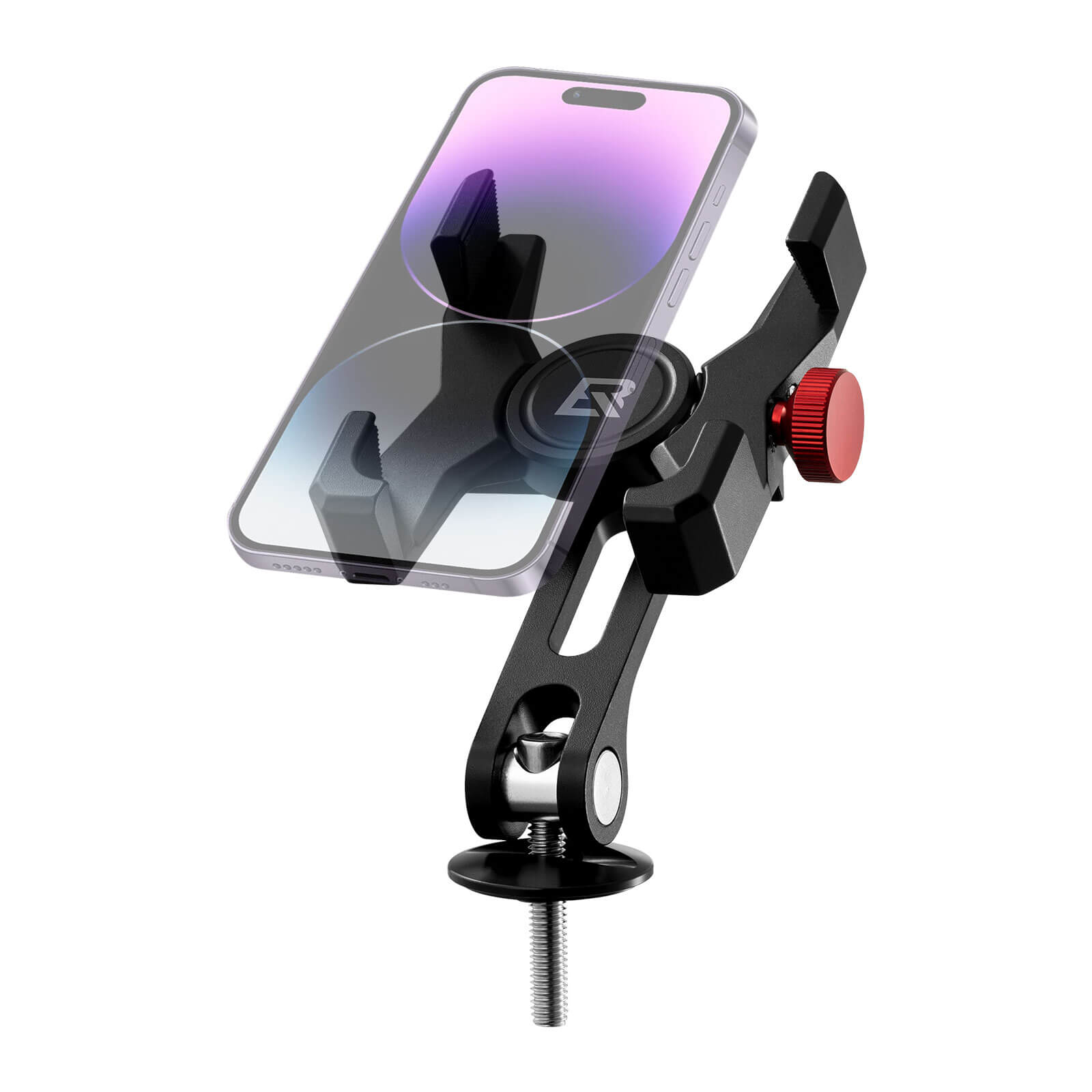 ROCKBROS headset cap bike phone holder, compact aluminum mount for road and mountain bikes
#Style_Headset Cap Mount