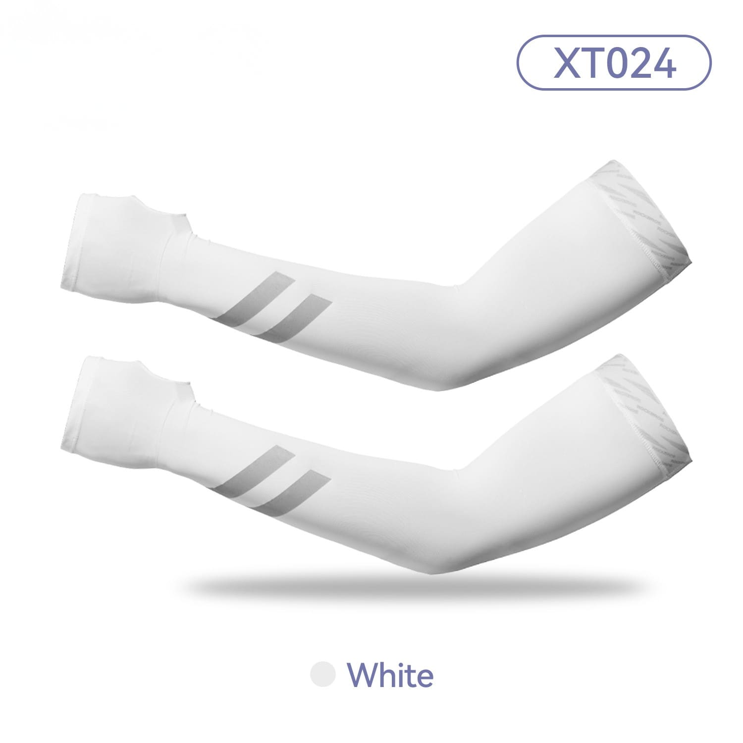ROCKBROS Ice Silk Sun Protection Cycling Arm Sleeves for Summer Cycling and Outdoor Sports
#Style_XT024 White L