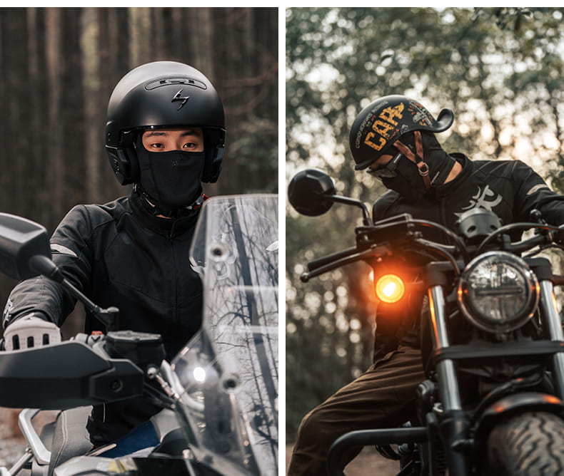 ROCKBROS Breathable Sun Protection Ice Silk Cycling Balaclava for Summer Cycling and Outdoor Riding
