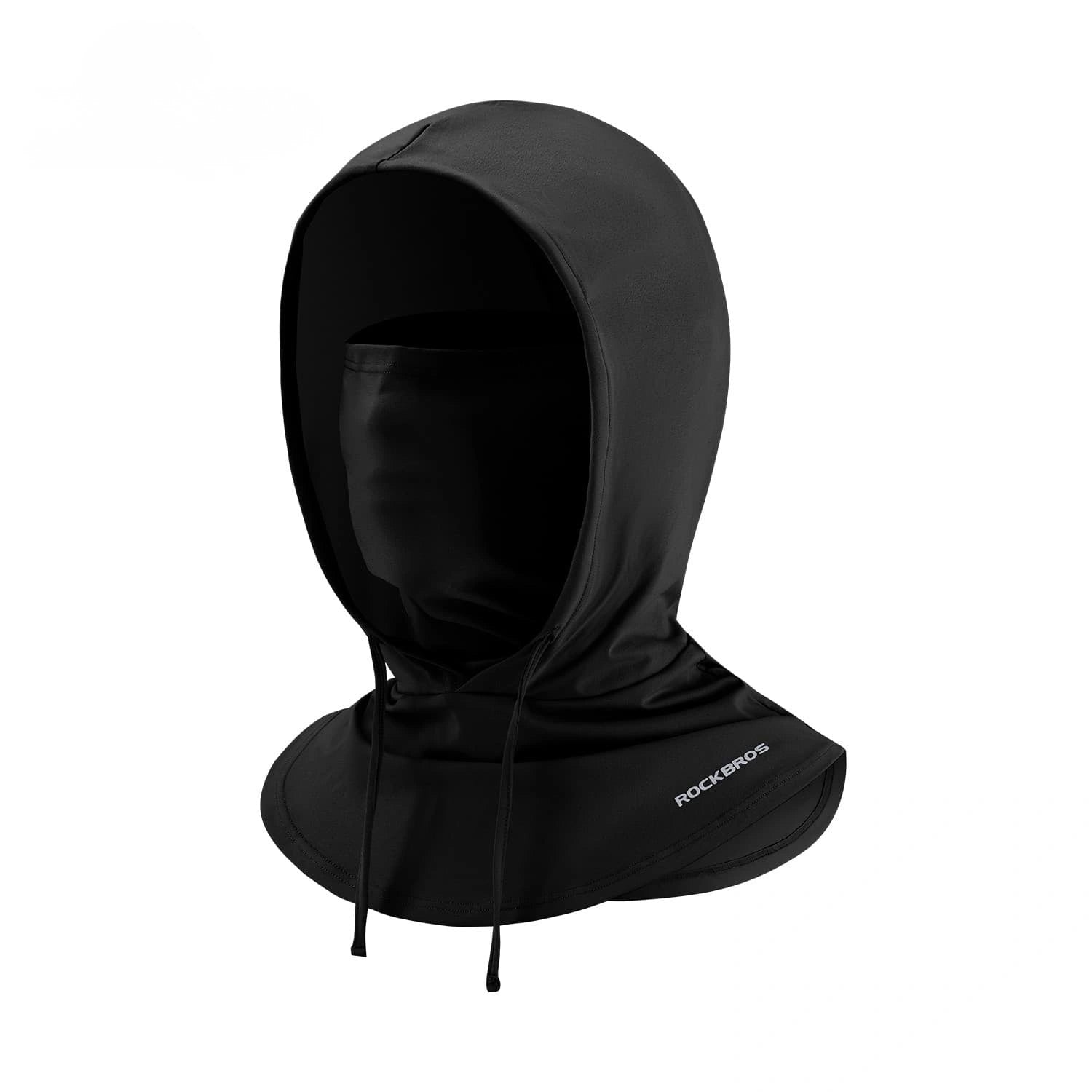 ice silk balaclava with uv sun protection breathable cooling face cover for cycling and outdoor use
#Color_Black