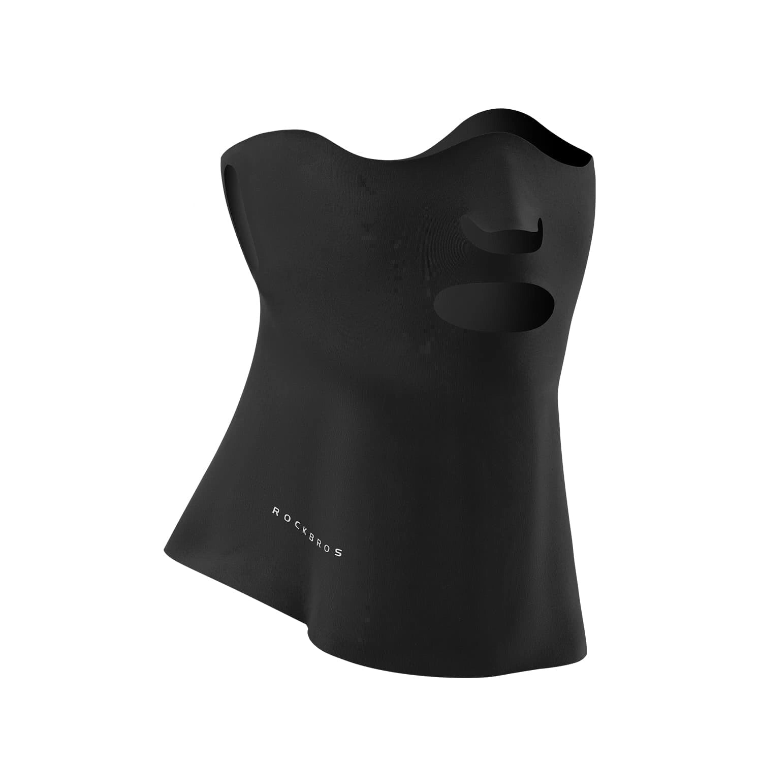 ice silk face mask with vent uv sun protection breathable cooling full coverage balaclava for outdoor cycling
#Color_Black