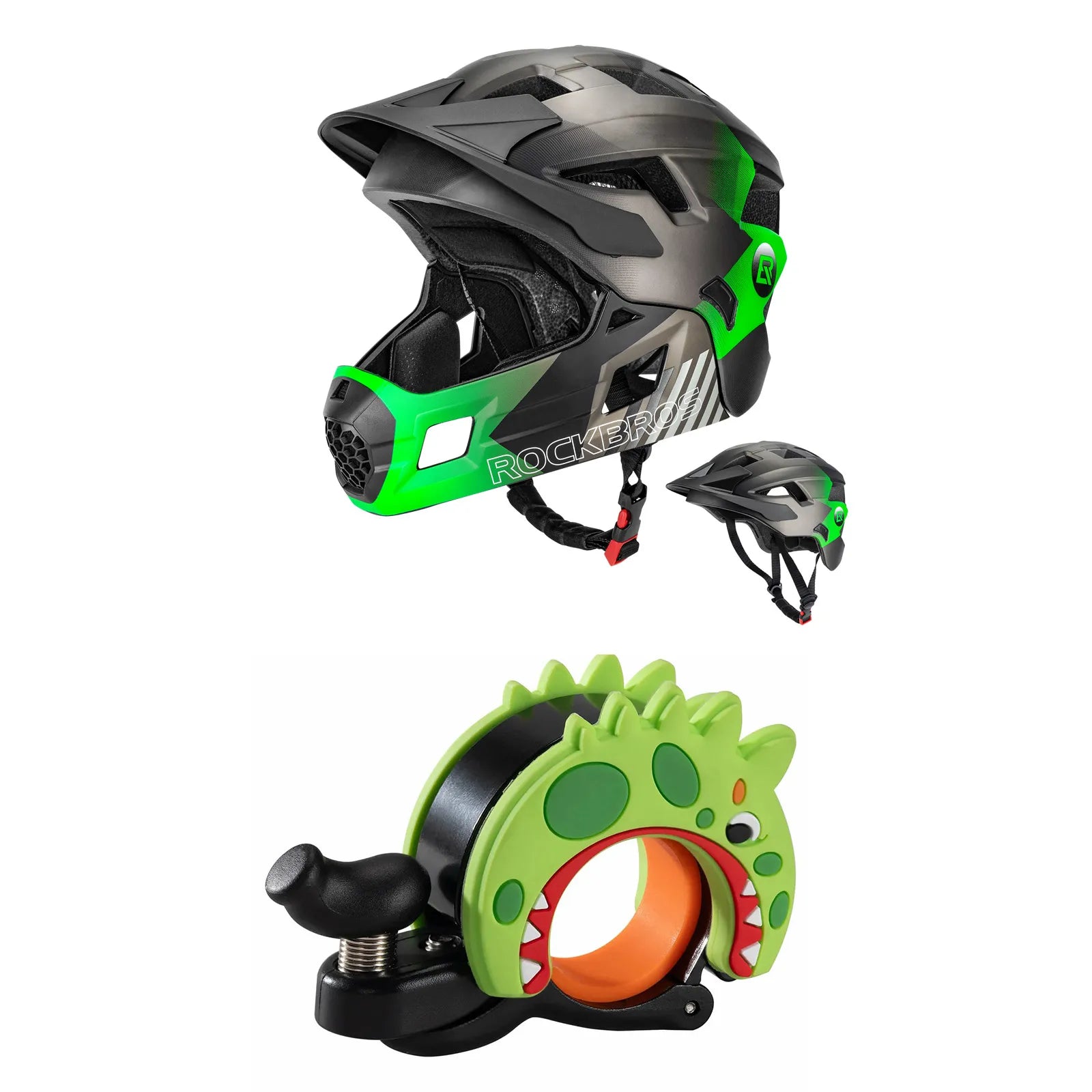 Kids Helmet & Bike Bell Set