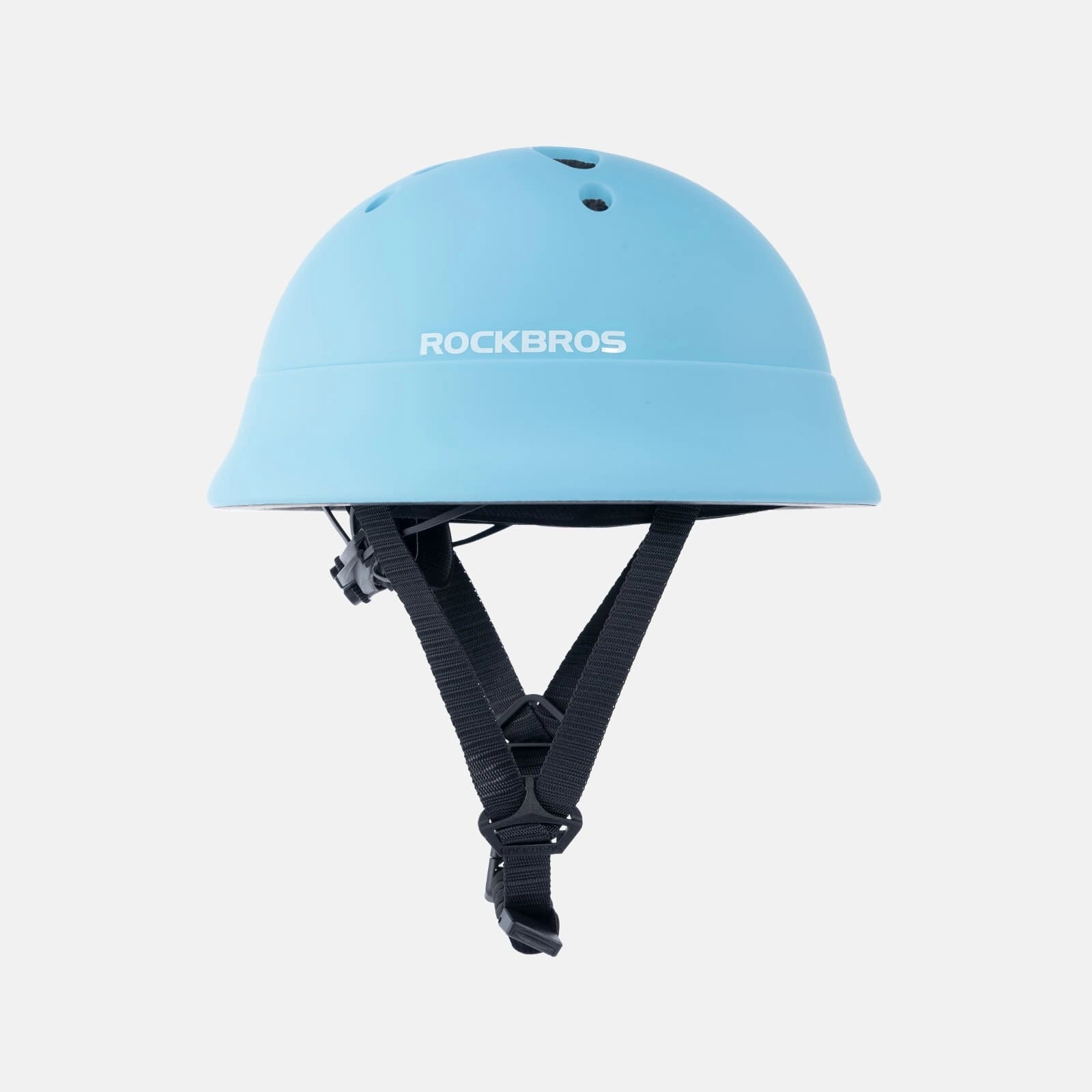 ROCKBROS kids lightweight bike helmet for ages 2-5 with adjustable fit, breathable ventilation
#Color_Blue