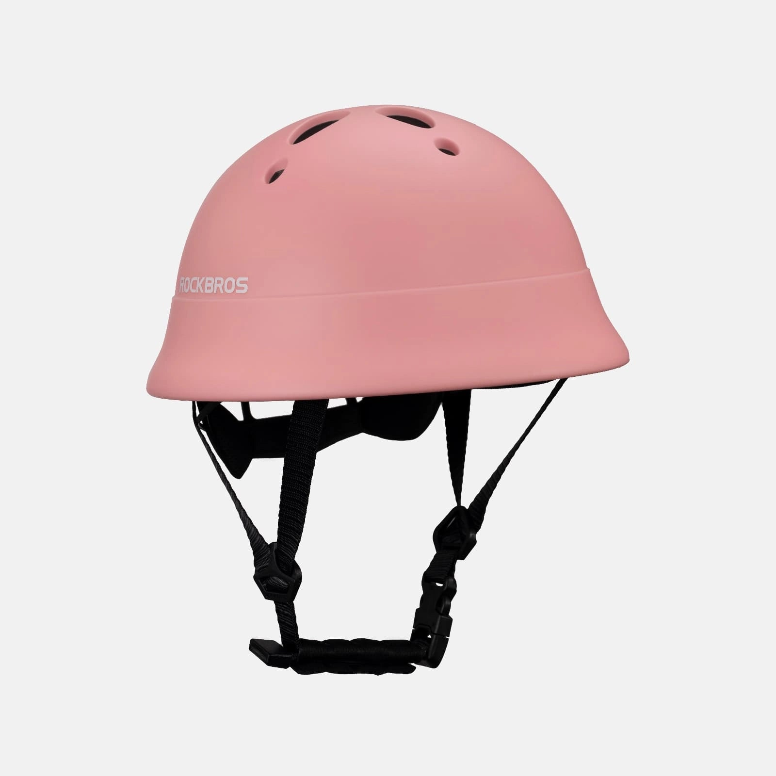 ROCKBROS kids lightweight bike helmet for ages 2-5 with adjustable fit, breathable ventilation
#Color_Pink