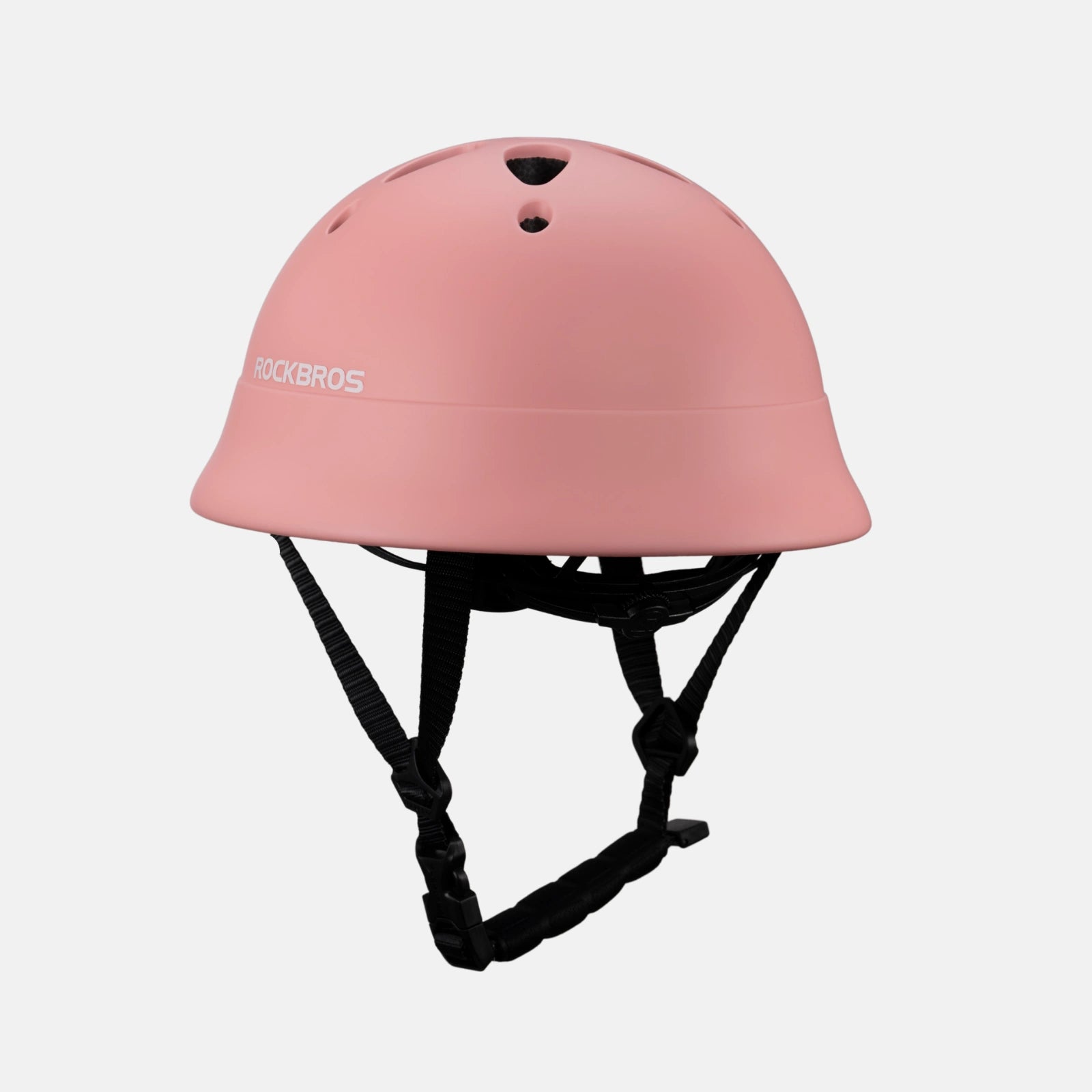 ROCKBROS kids lightweight bike helmet for ages 2-5 with adjustable fit, breathable ventilation
#Color_Pink