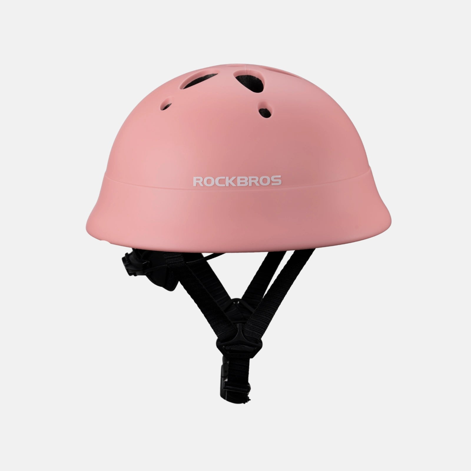 ROCKBROS kids lightweight bike helmet for ages 2-5 with adjustable fit, breathable ventilation
#Color_Pink