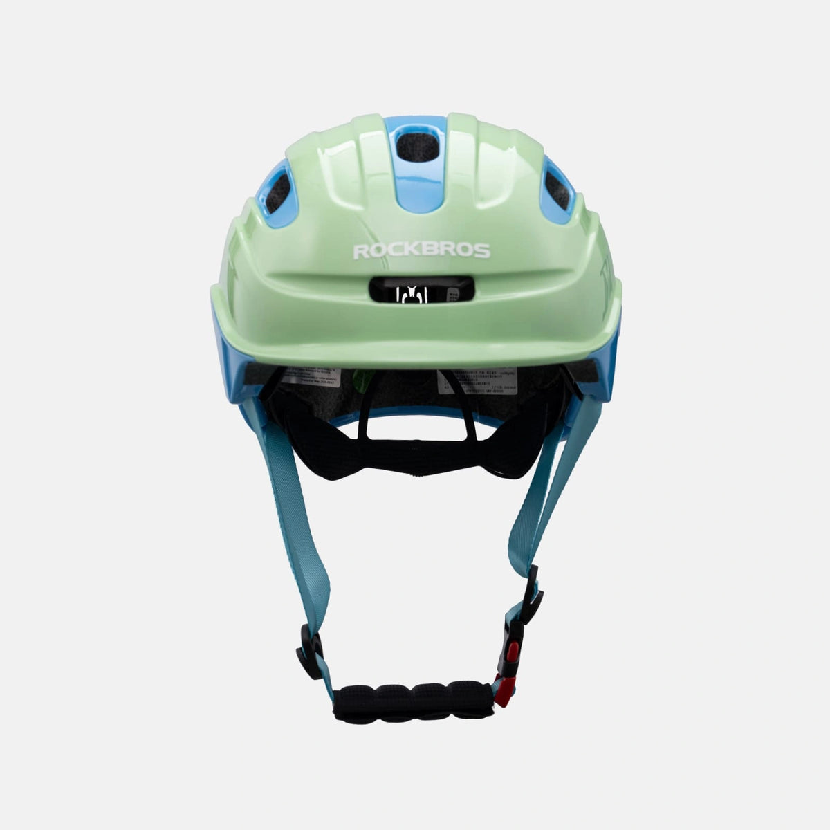 ROCKBROS kids and youth bike helmet with antibacterial liner, lightweight design
#Color_Green