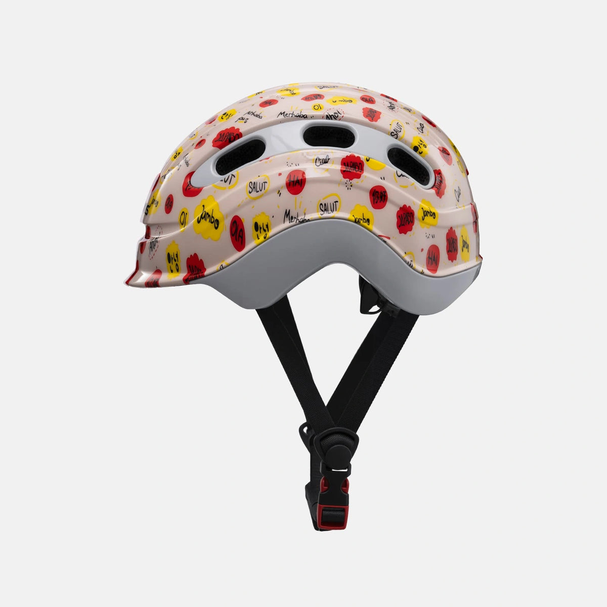 ROCKBROS kids and youth bike helmet with antibacterial liner, lightweight design
#Color_Hello