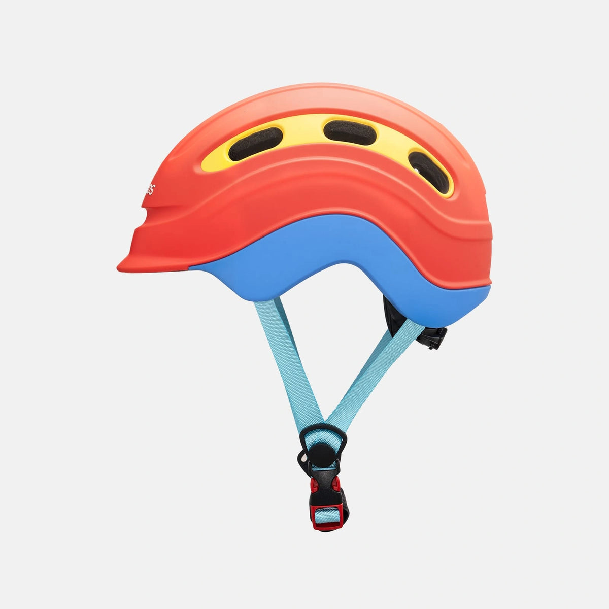 ROCKBROS kids and youth bike helmet with antibacterial liner, lightweight design
#Color_Red