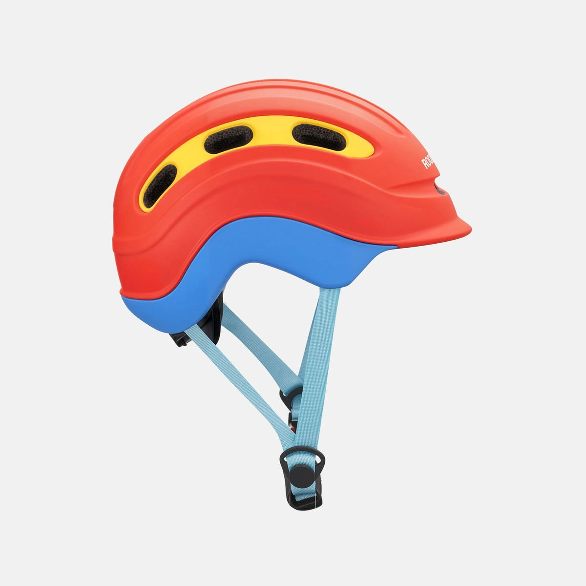 ROCKBROS kids and youth bike helmet with antibacterial liner, lightweight design
#Color_Red