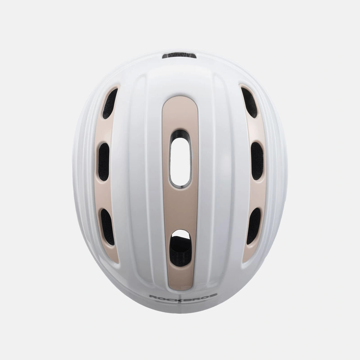 ROCKBROS kids and youth bike helmet with antibacterial liner, lightweight design
#Color_White