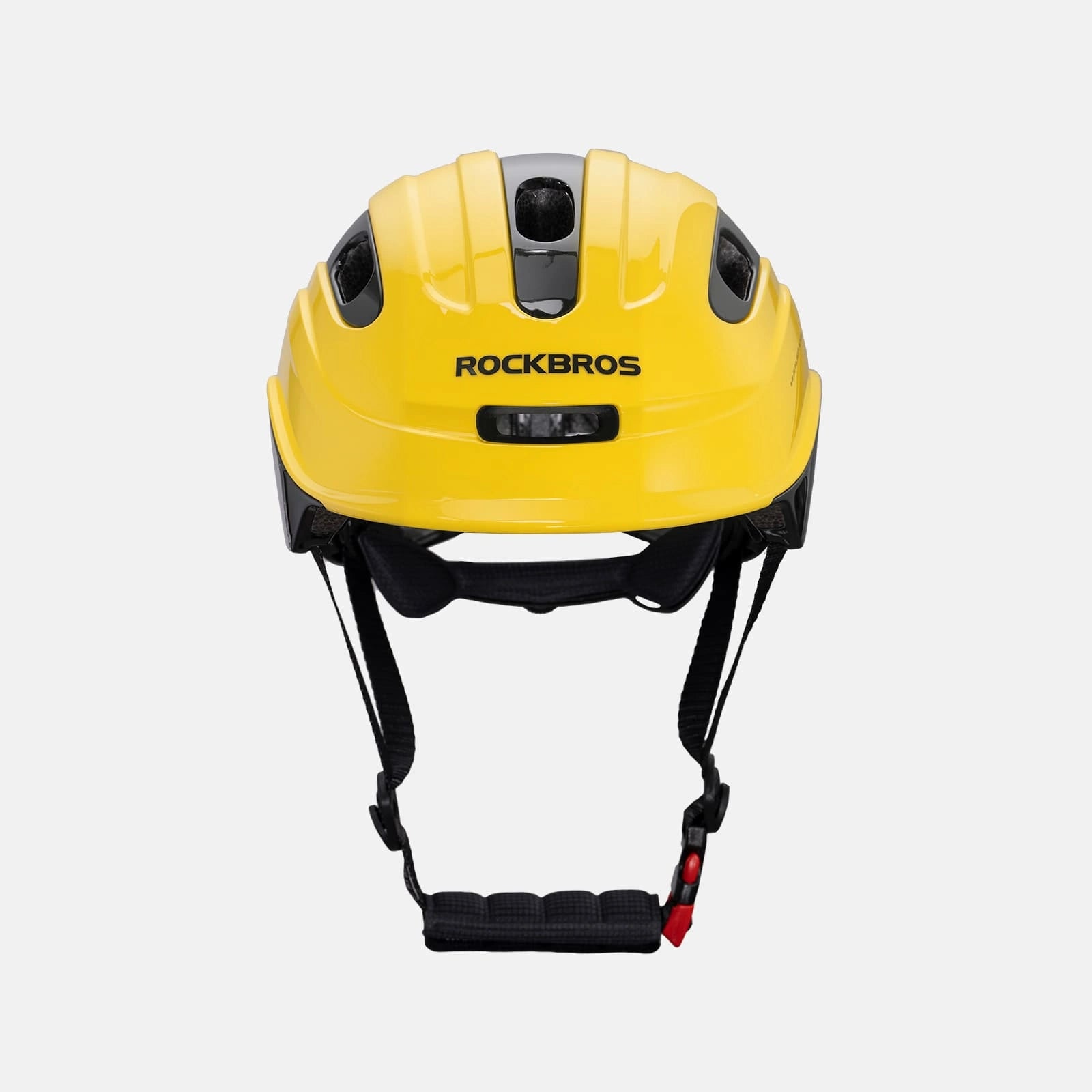 ROCKBROS kids and youth bike helmet with antibacterial liner, lightweight design
#Color_Yellow