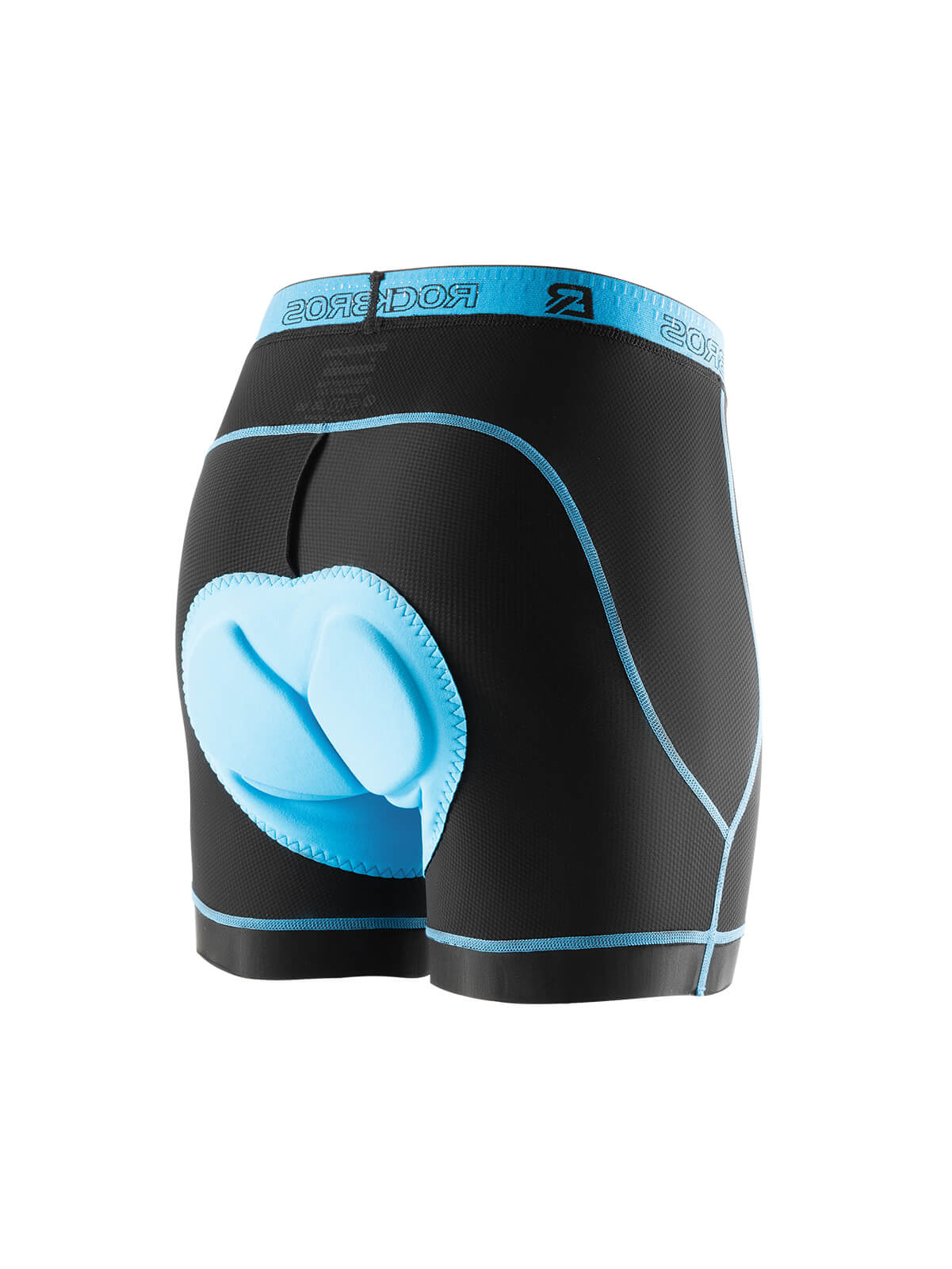 ROCKBROS Men's 3D Padded Cycling Underwear Liner Shorts with Breathable Fabric