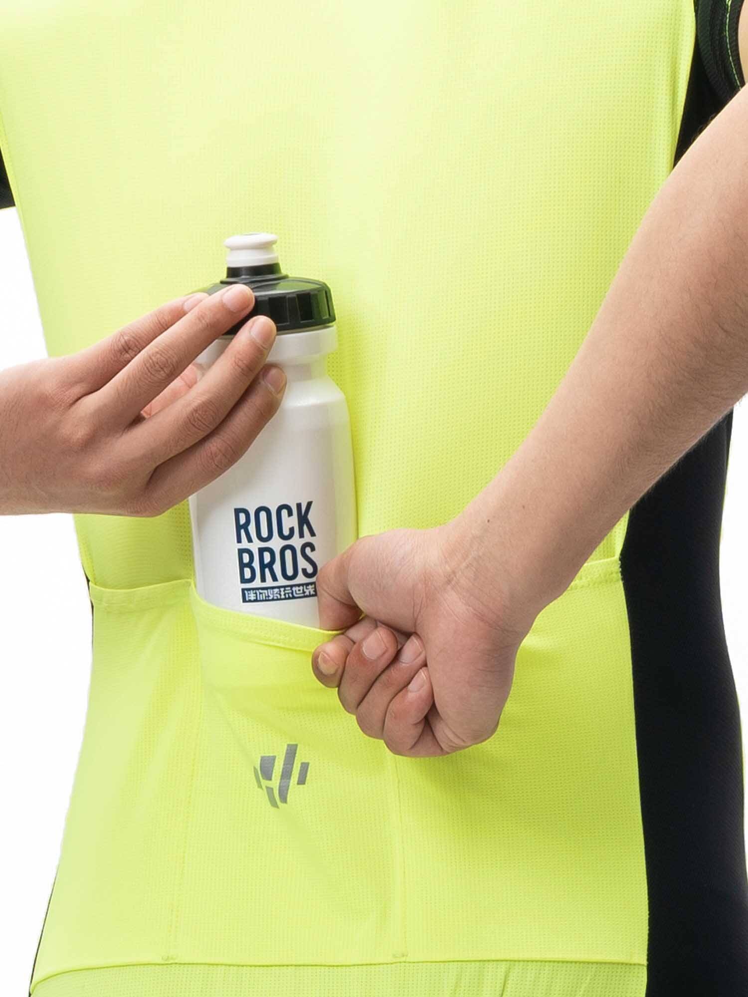 Men’s AIKE Half Zip Short Sleeve Cycling Jersey by ROCKBROS