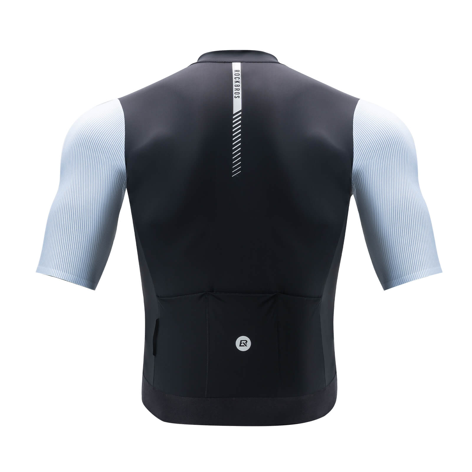 ROCKBROS men's breathable short-sleeve cycling jersey for comfortable riding
#Color_Dark Blue