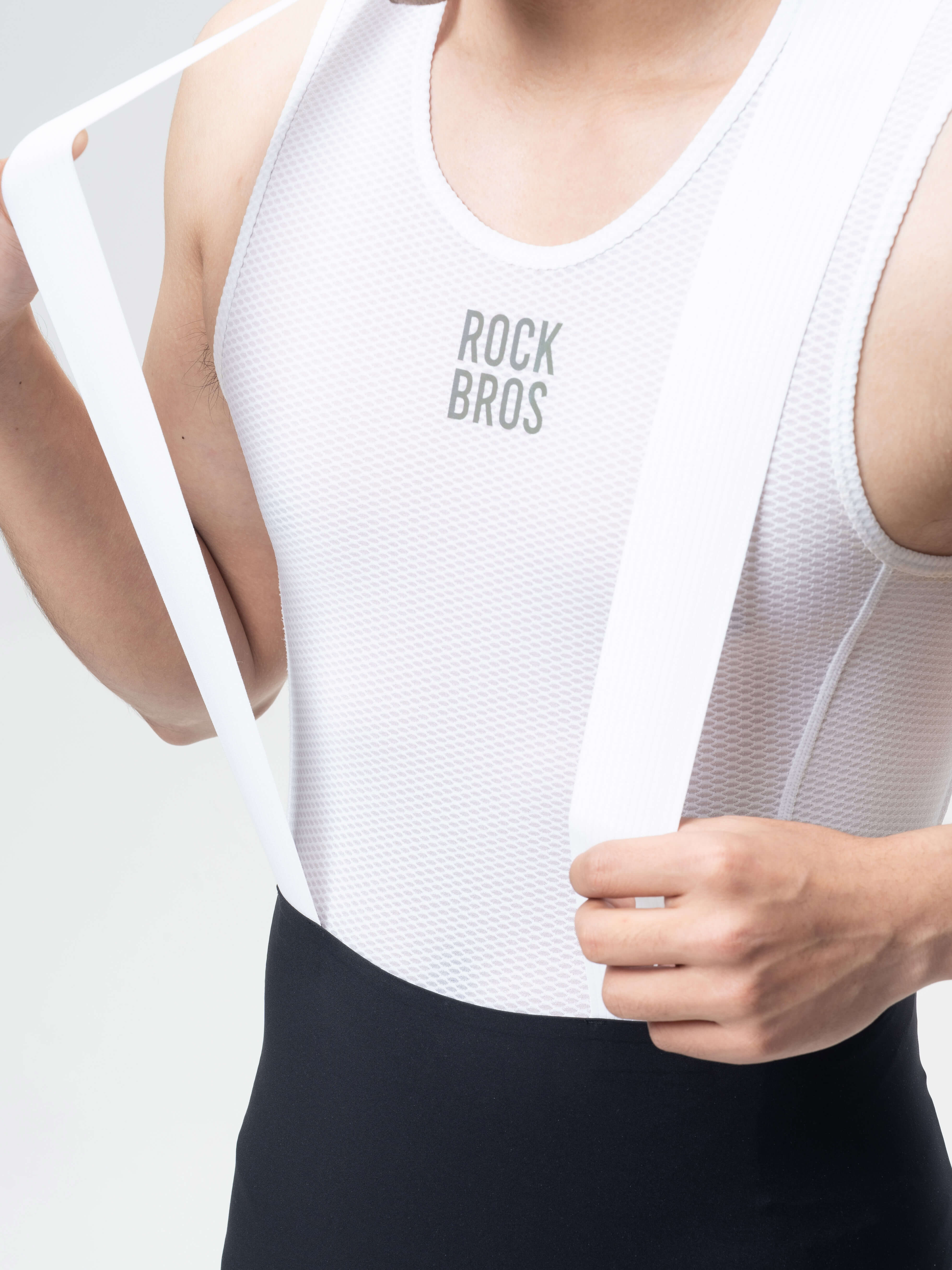 ROCKBROS Men's DOLOMITI Pads Cycling Bib Shorts for Long-Distance Rides
#Color_Black