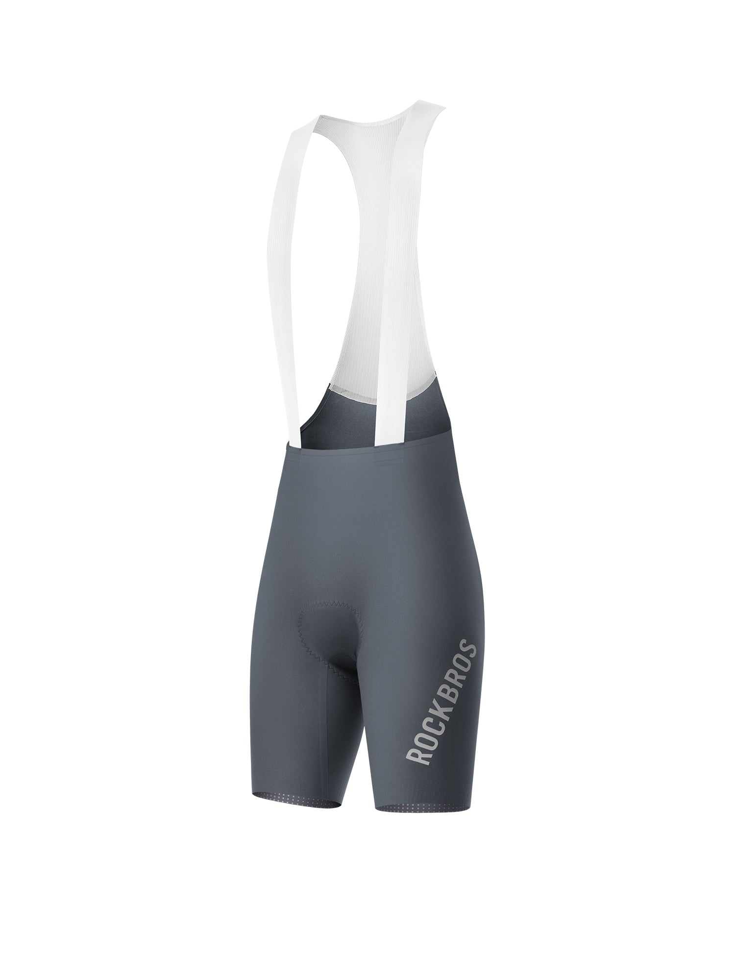ROCKBROS Men's DOLOMITI Pads Cycling Bib Shorts for Long-Distance Rides
#Color_Gray