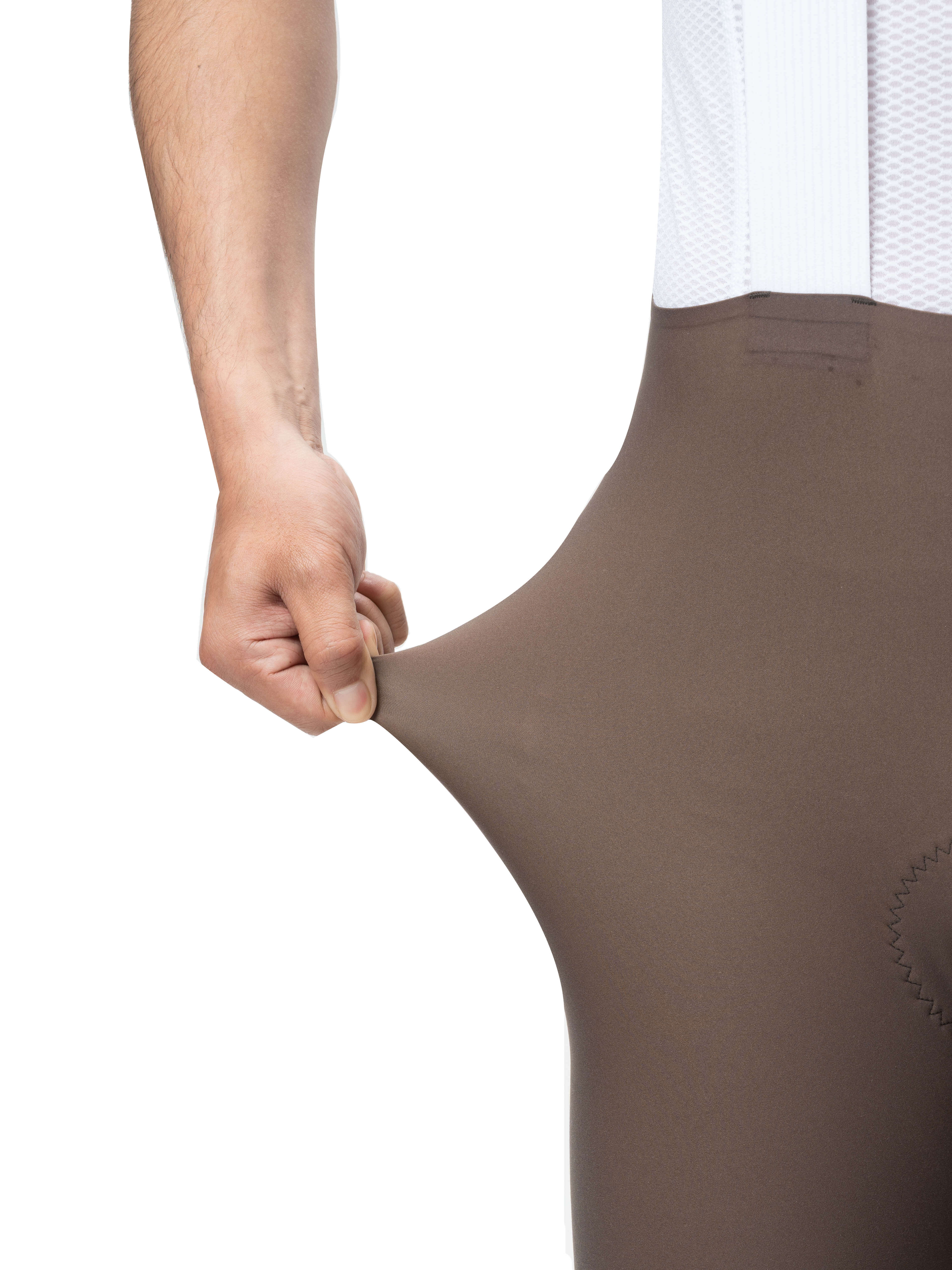 ROCKBROS Men's DOLOMITI Pads Cycling Bib Shorts for Long-Distance Rides
#Color_Brown