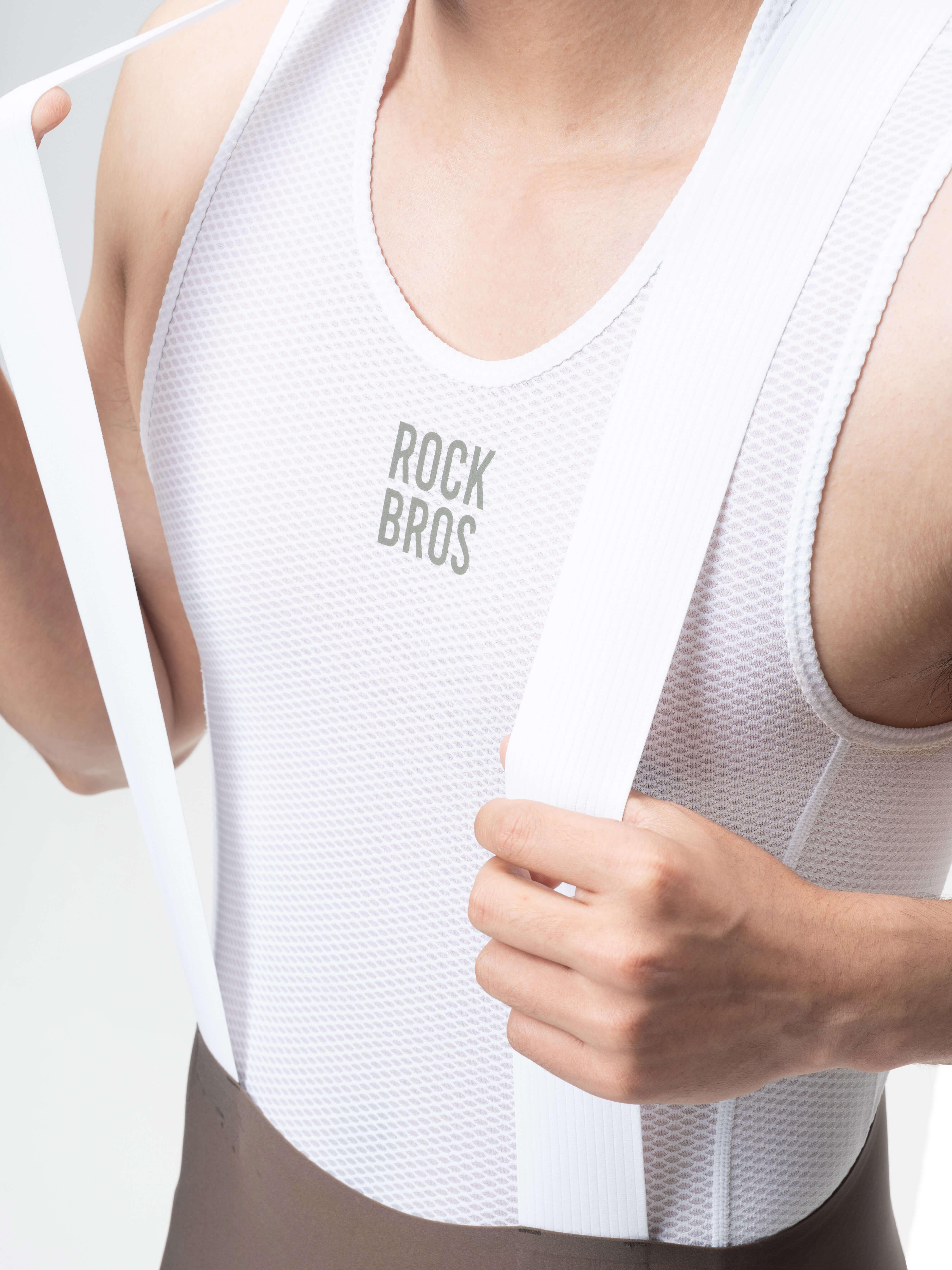ROCKBROS Men's DOLOMITI Pads Cycling Bib Shorts for Long-Distance Rides
#Color_Brown
