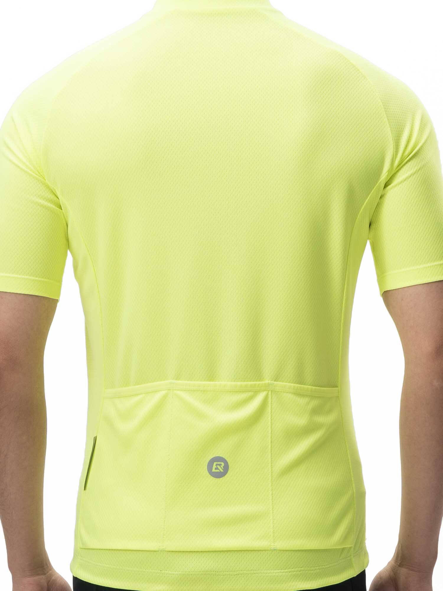 ROCKBROS Men's LANDI Short Sleeve Cycling Jersey
#Color_Fluorescent Yellow