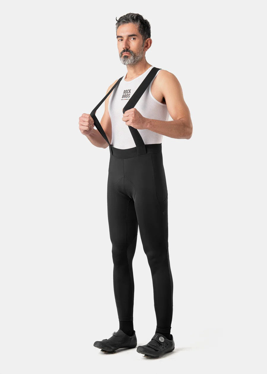 ROCKBROS Men's ROAD-TO-SKY Bib Cycling Tights breathable moisture-wicking road bike apparel