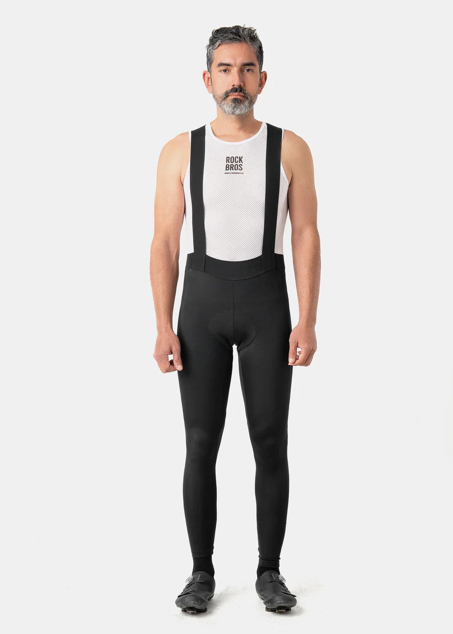 ROCKBROS Men's ROAD-TO-SKY Bib Cycling Tights breathable moisture-wicking road bike apparel