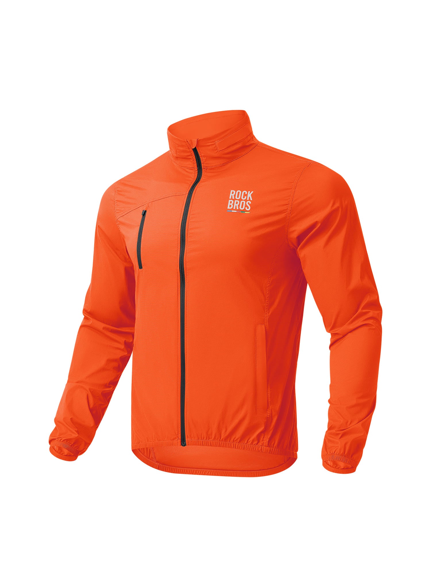 ROCKBROS Men's ROAD-TO-SKY lightweight cycling windbreaker with windproof
#Color_Orange