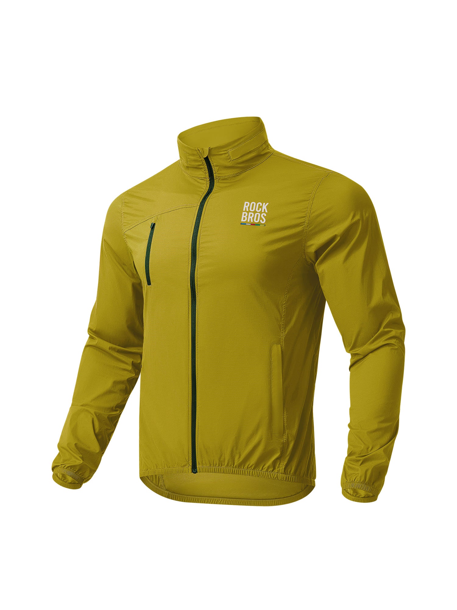 ROCKBROS Men's ROAD-TO-SKY lightweight cycling windbreaker with windproof
#Color_Yellow