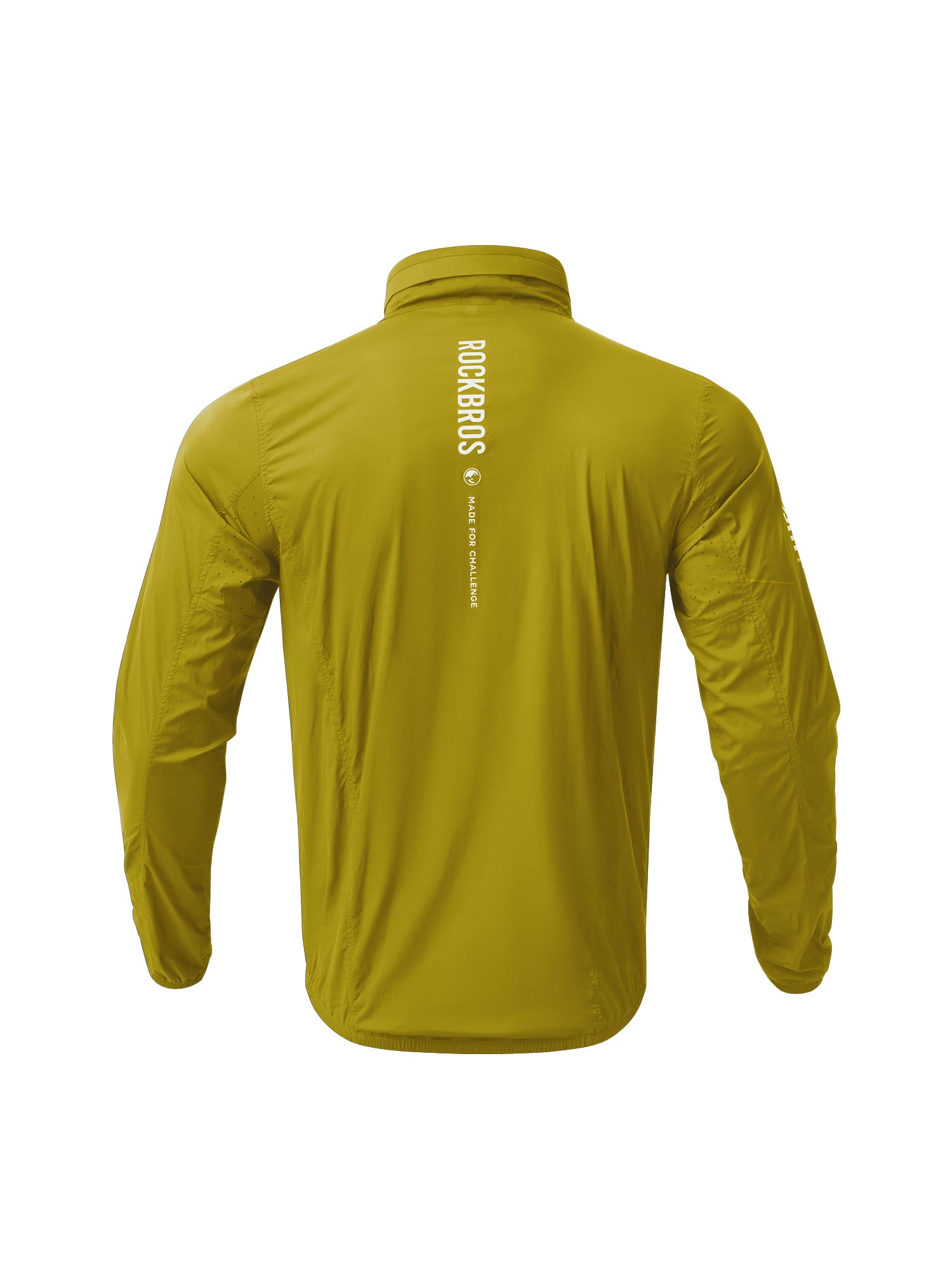 ROCKBROS Men's ROAD-TO-SKY lightweight cycling windbreaker with windproof
#Color_Yellow