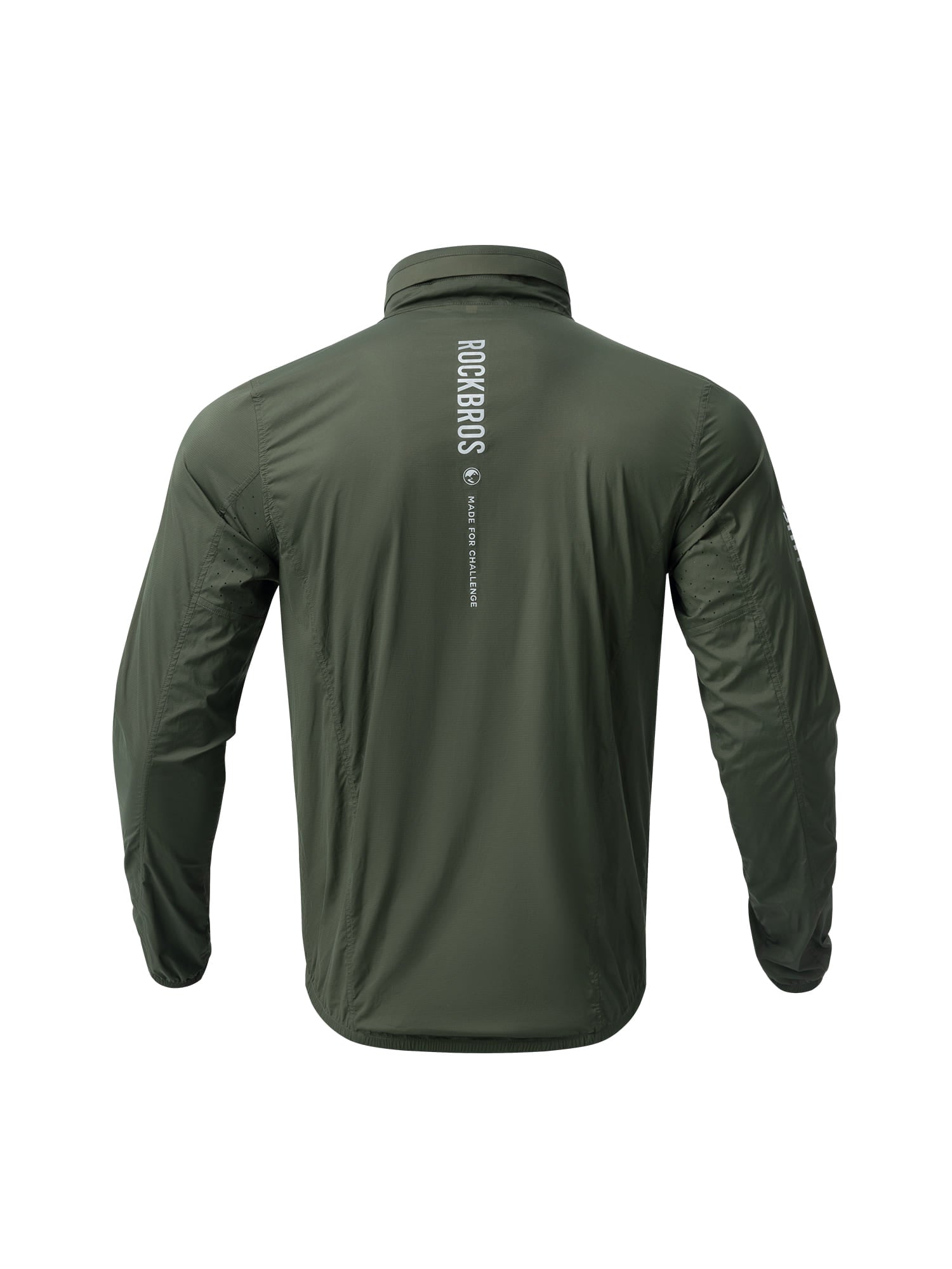 ROCKBROS Men's ROAD-TO-SKY lightweight cycling windbreaker with windproof
#Color_Green