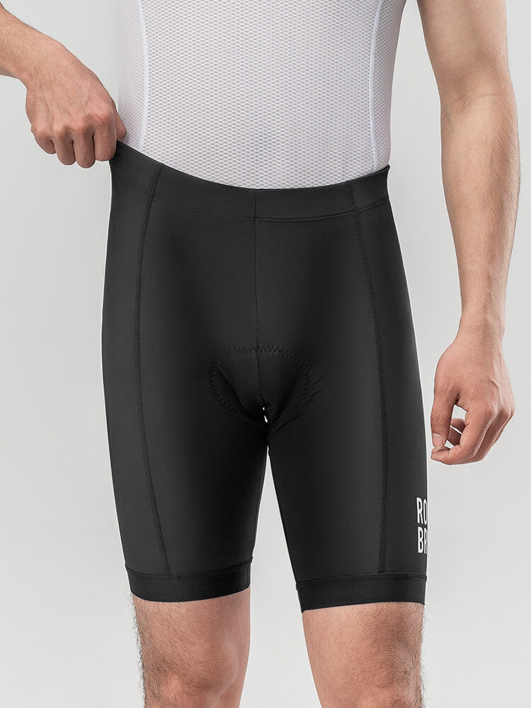 ROCKBROS men's summer padded cycling shorts with breathable fabric and 3D padding