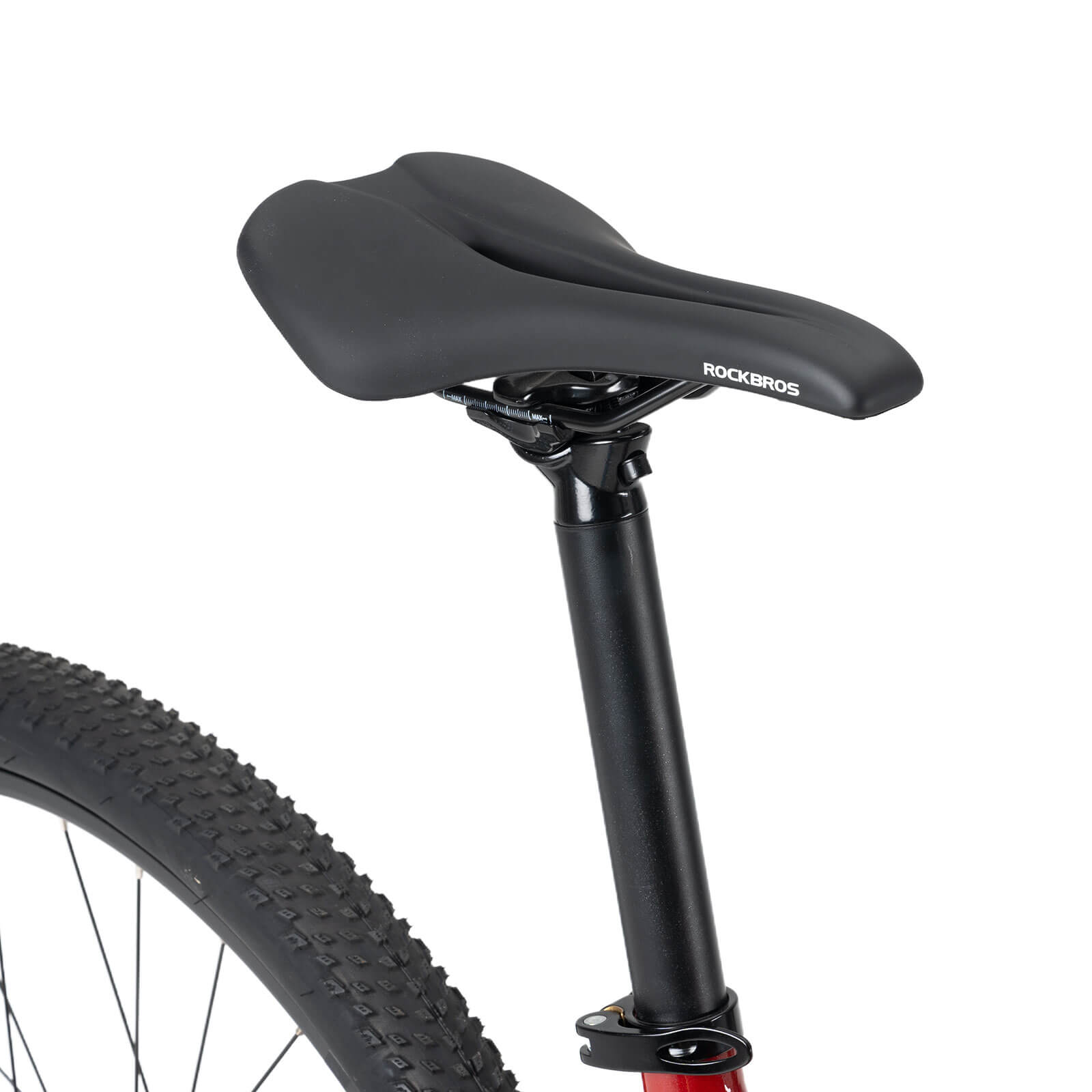 ROCKBROS MT300 27.5 inch mountain bike in red for off-road and urban riding
#Color_Red