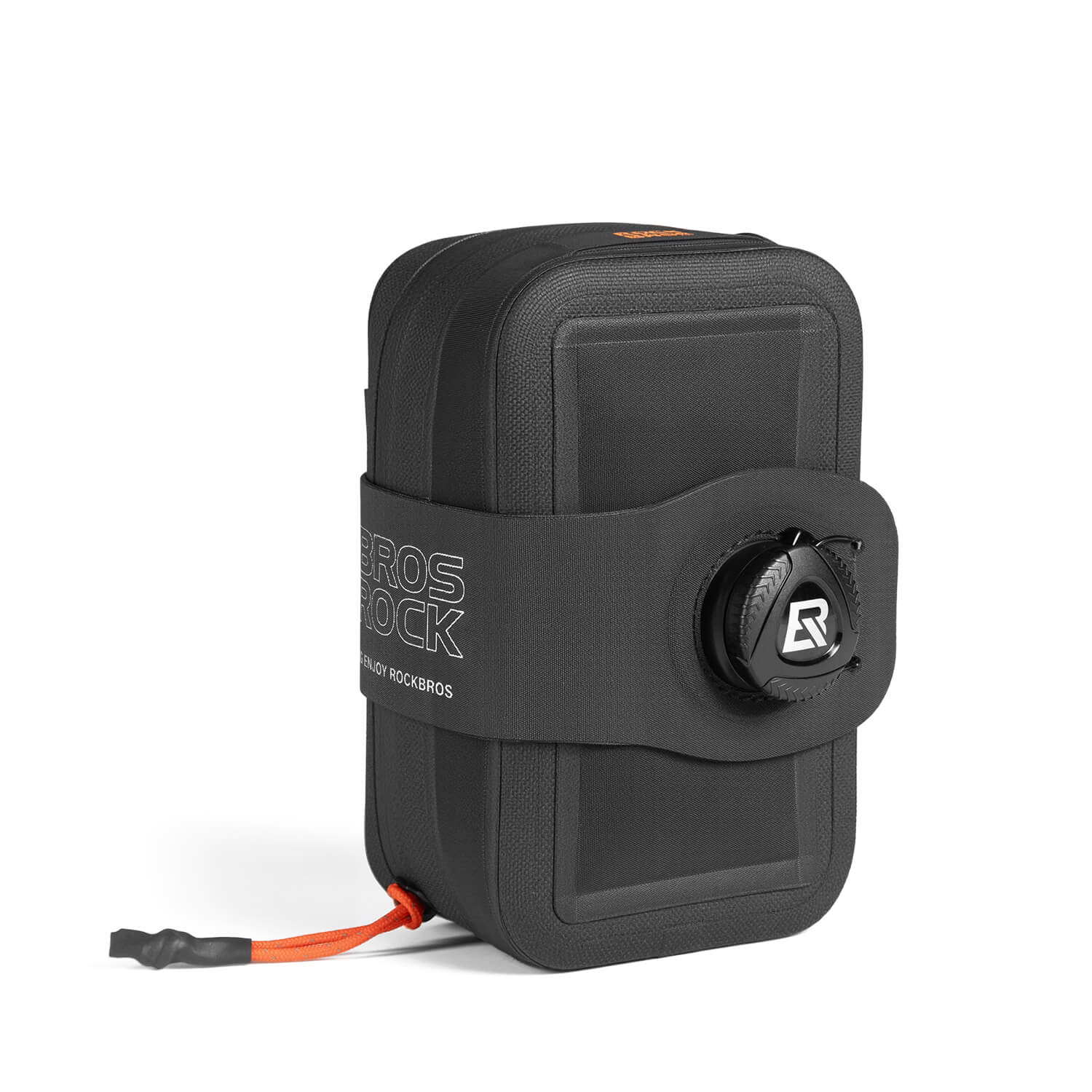 ROCKBROS multi-purpose waterproof rear saddle bag with knob lock system for cycling