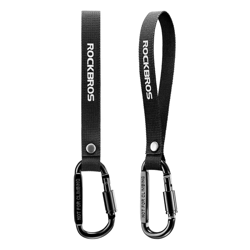ROCKBROS multi-purpose bike handlebar strap hook for carrying grocery and shopping bags
