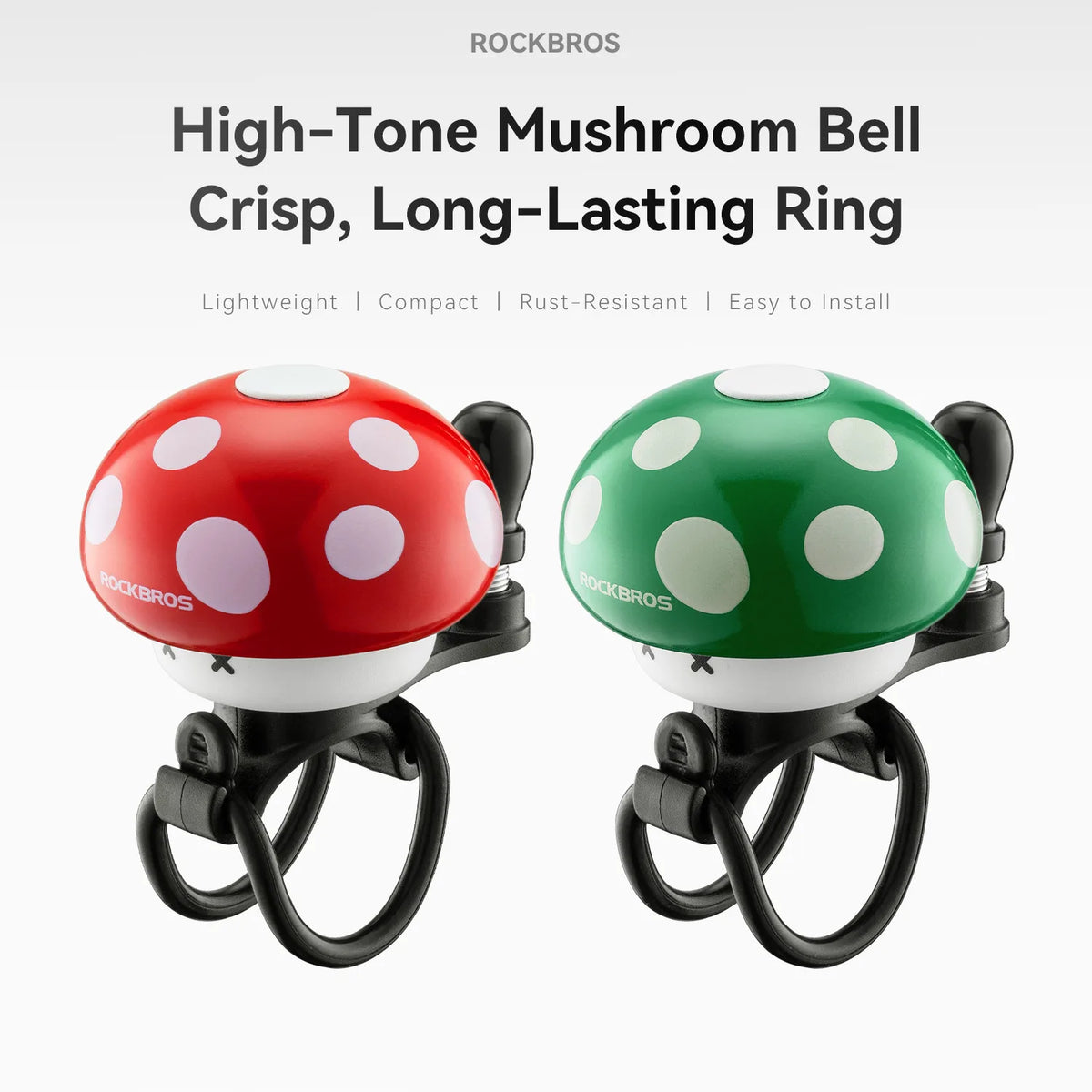 ROCKBROS mushroom-shaped copper alloy bike bell