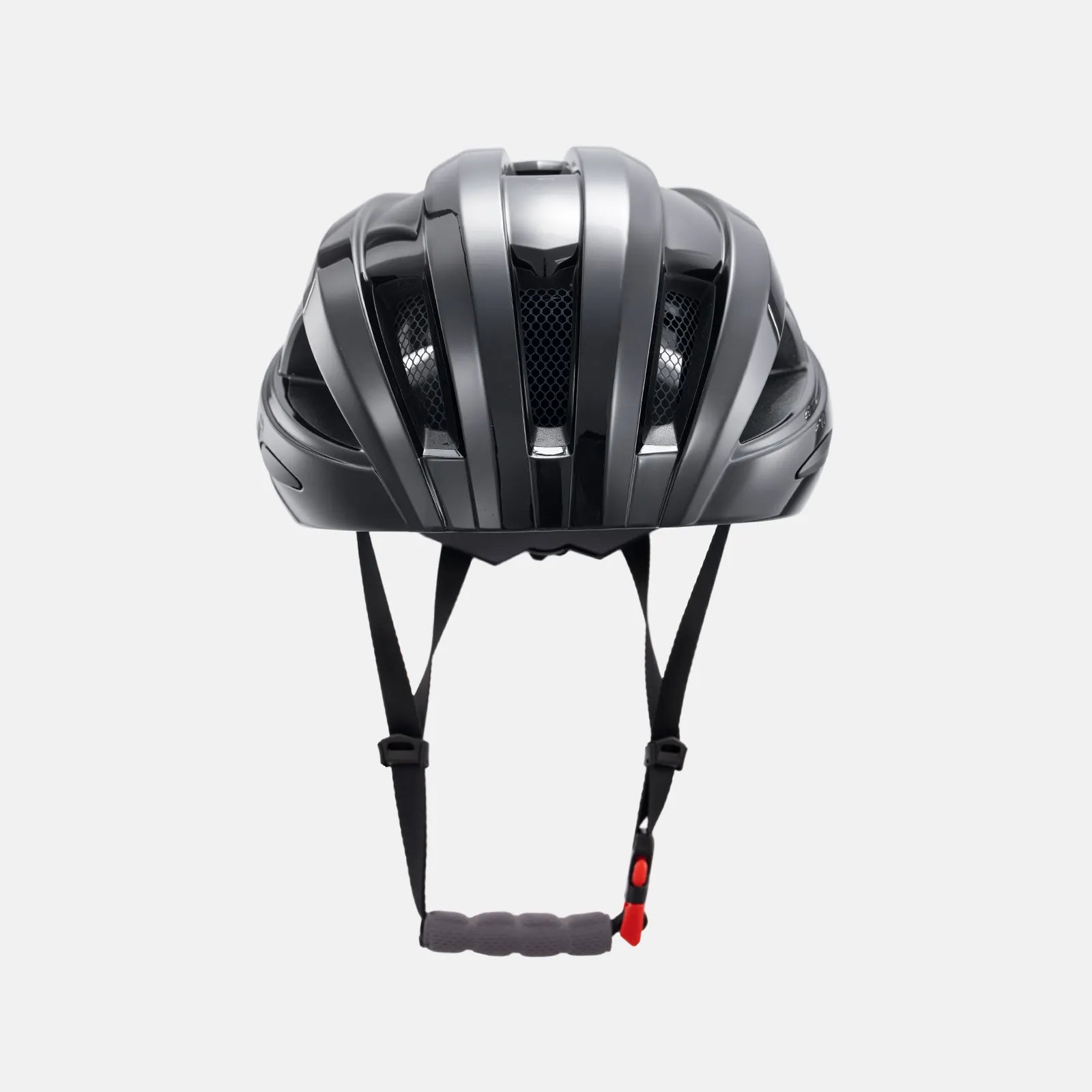 ROCKBROS bike helmet with rear light for safe night riding, breathable and impact-resistant design
#Color_Black